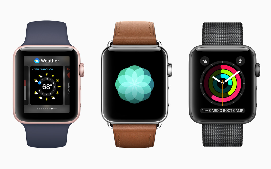 Neue Apple Watch wasserdicht und mit GPS