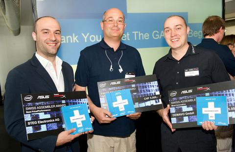 Steg, Demavo und PCP holen Assemblierer-Award