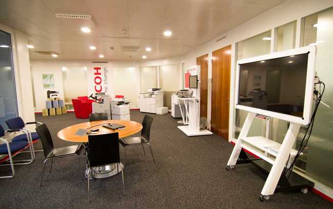 Neuer Showroom 'Innovation Hall' bei Ricoh 