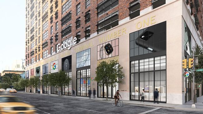 Google öffnet physischen Store in New York