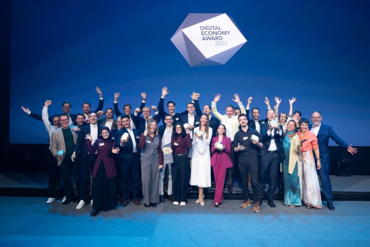 Die Gewinner des Digital Economy Award 2025