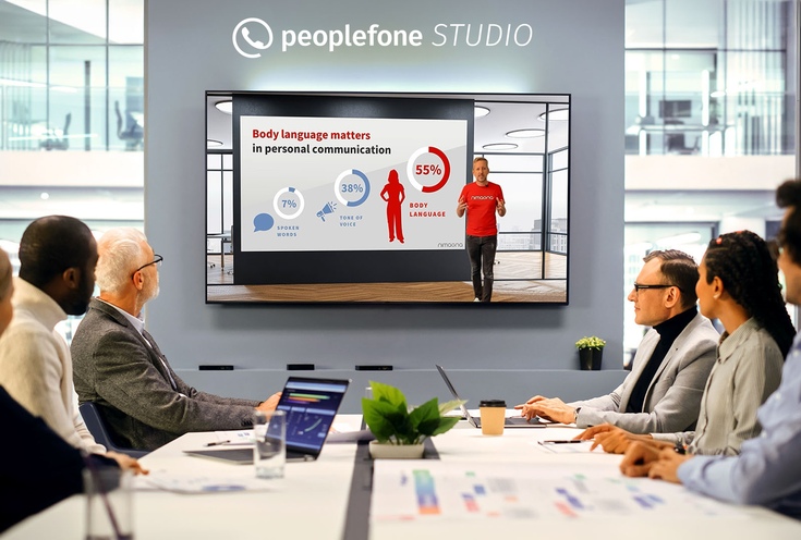 Peoplefone lanciert KI-Software Studio