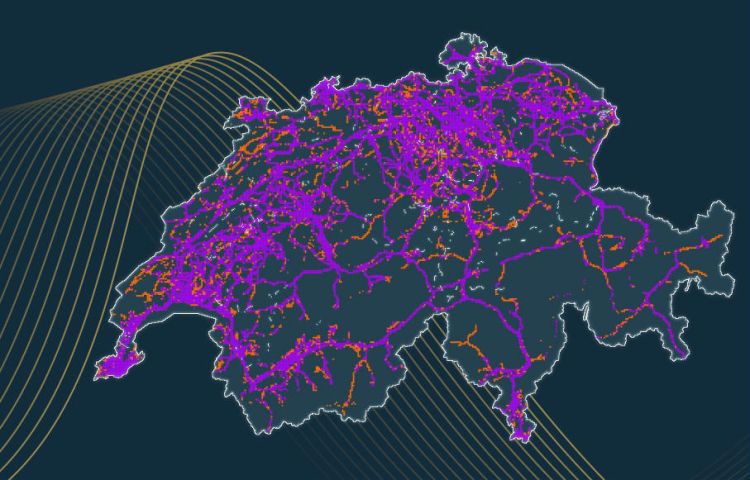 Swisscom mit bester 4G- und 5G-Abdeckung in der Schweiz