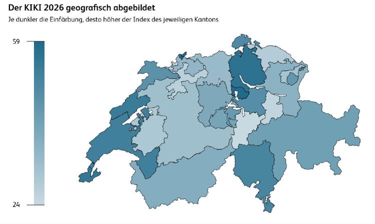 Zug an der Spitze des Innovations- und Kreativitätsindex