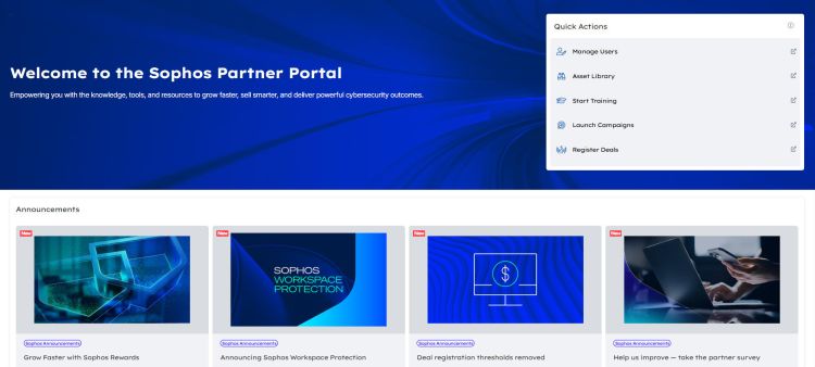 Sophos: Neues Partnerportal und Partner-Blog