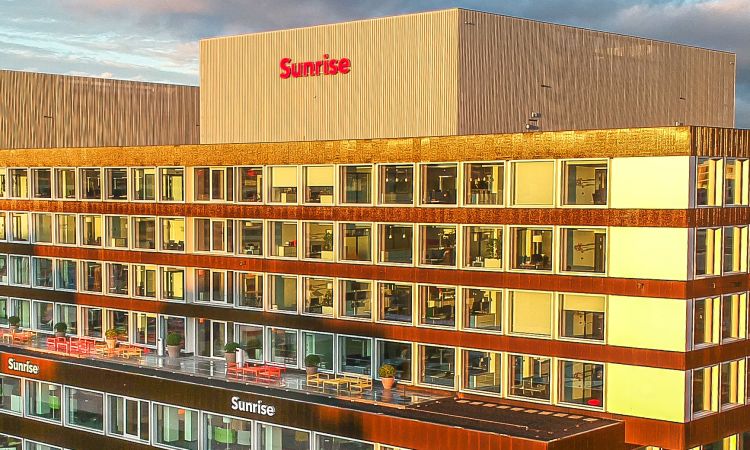 Umsatzrückgang bei Sunrise