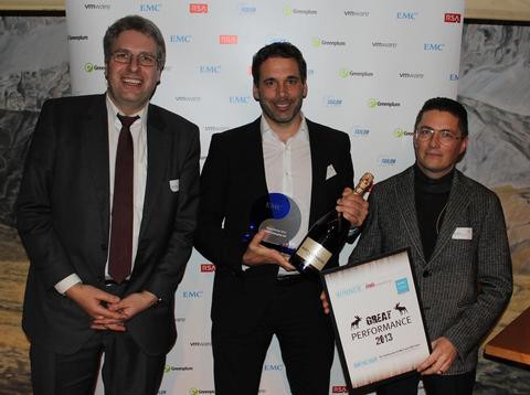 EMC ehrt Itris, Fritz & Macziol und GIA
