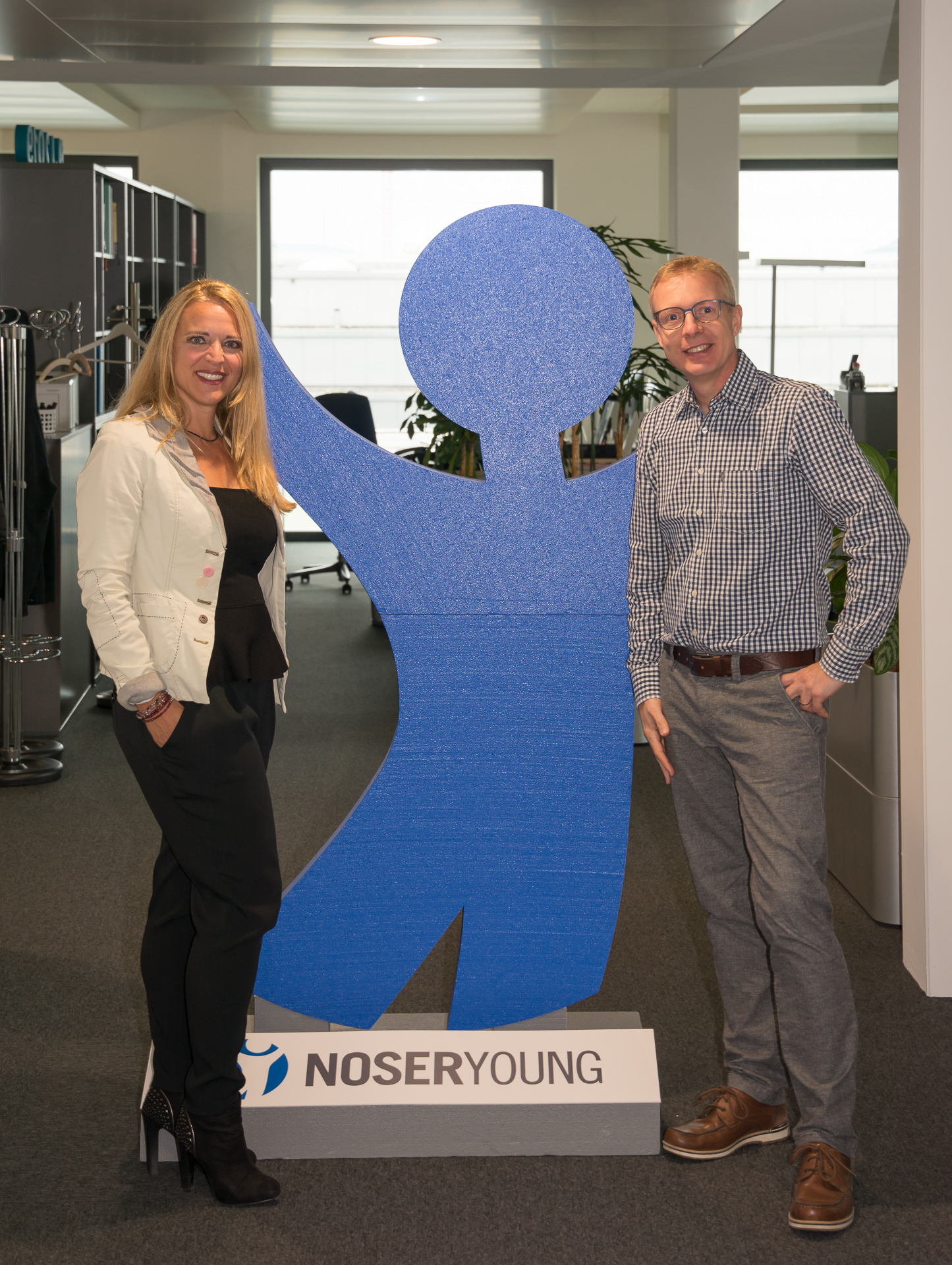 Cinzia Vasallo und Robert Kolb führen Noser Young